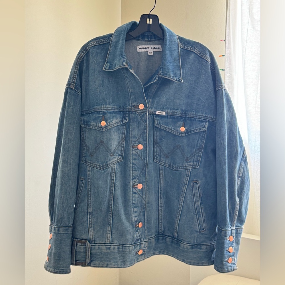 Wrangler x Staud Denim Jacket